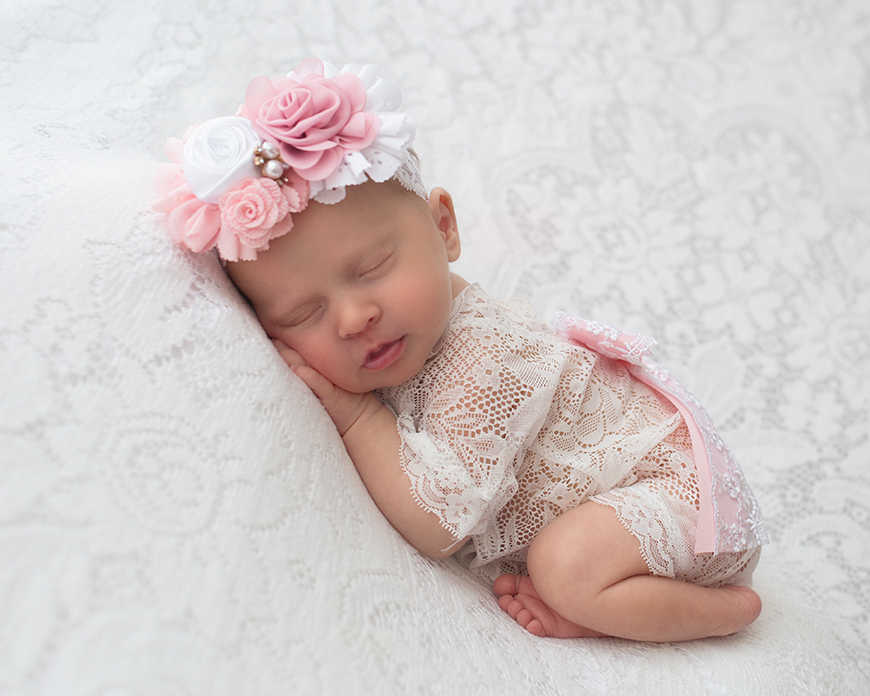 Columbus Newborn Photographer Baby Aisling